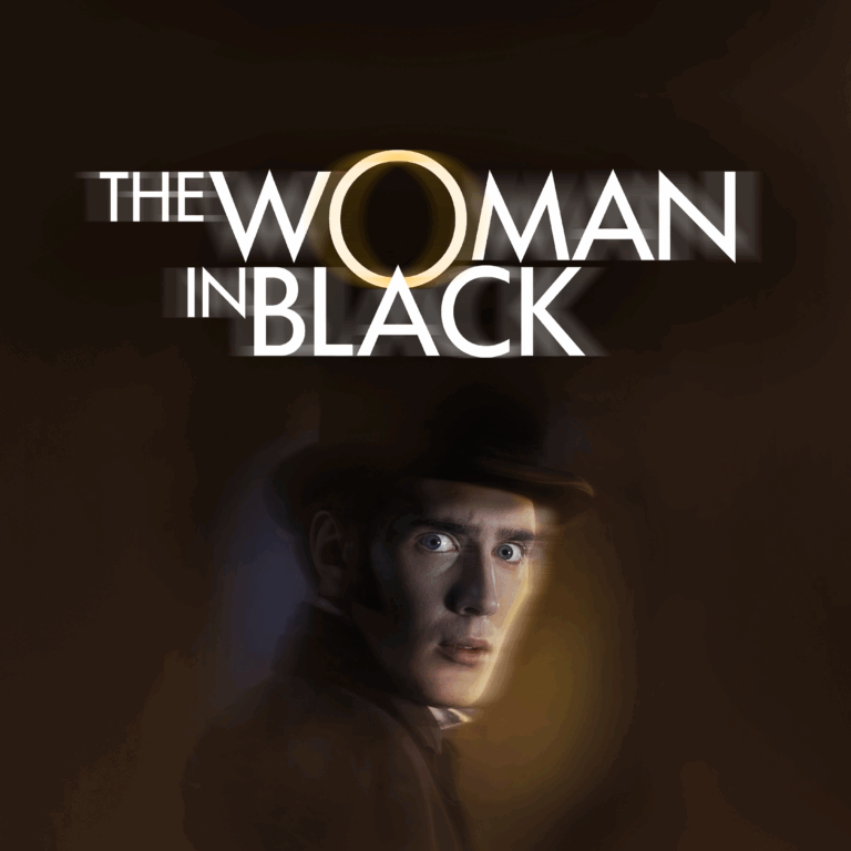 Woman In Black Square