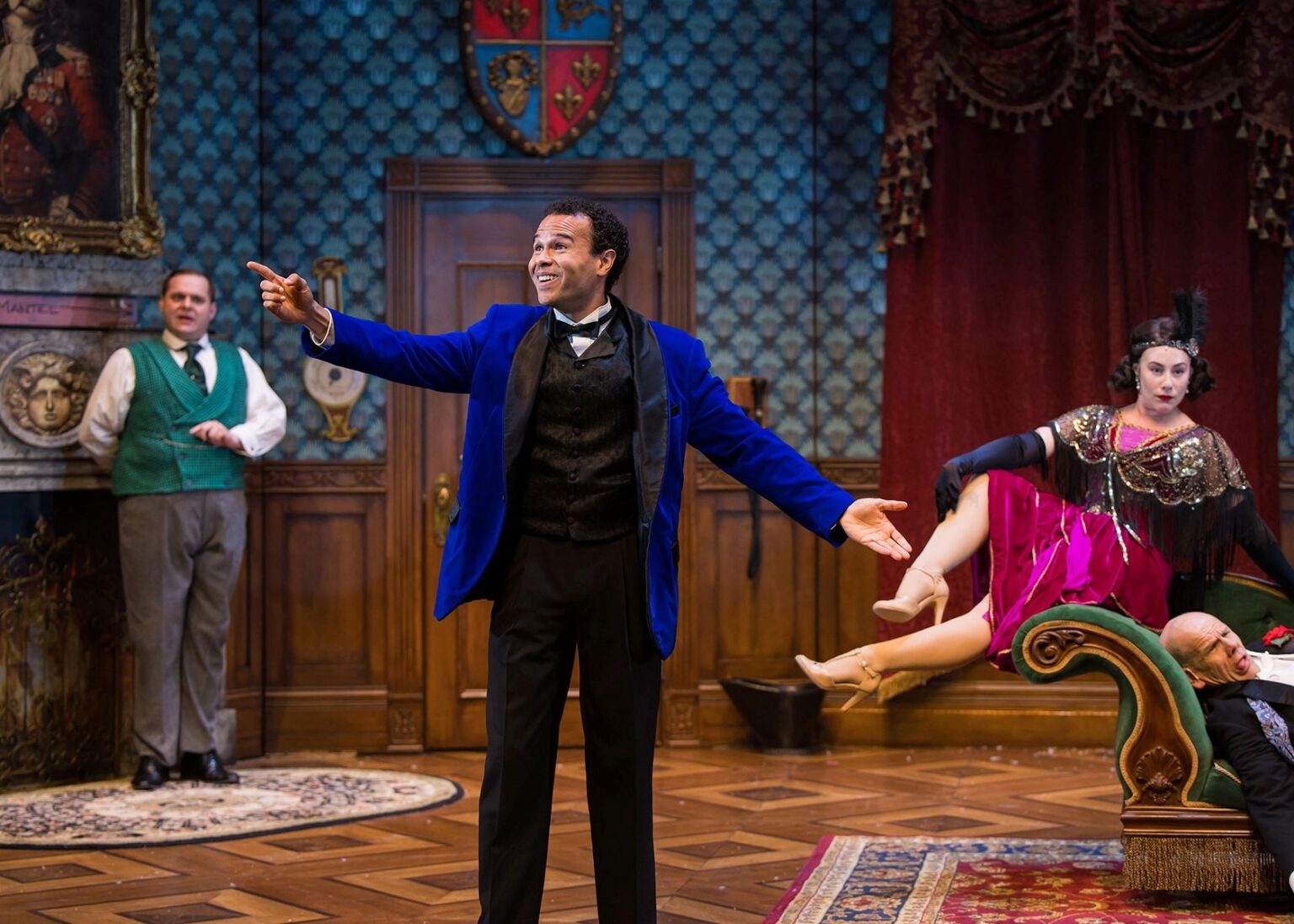 The Play That Goes Wrong Geva Theatre 1 - Photo by Ron Heerkens Jr. Goat Factory Media